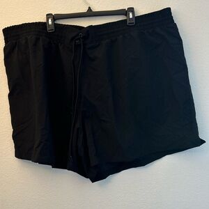 NWT Kona Sol Black  Swim Trunks 3X